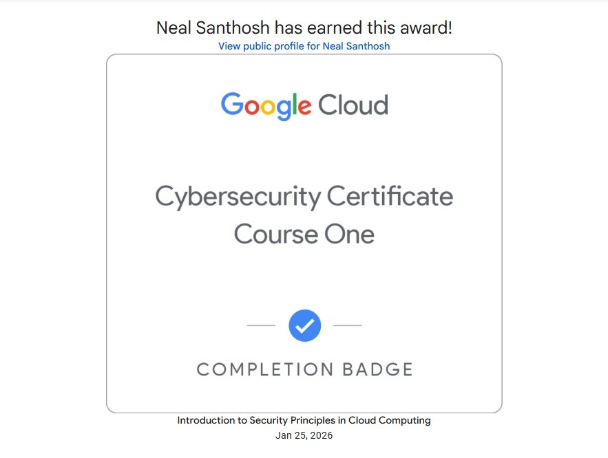 Cyber security completeion